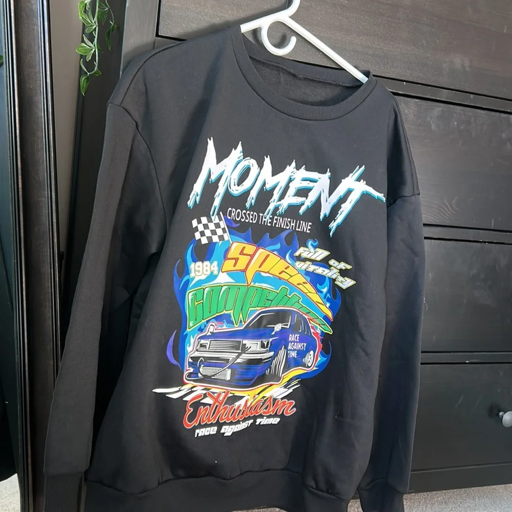 Car Racing Sweatshirt - Picture 3 of 4